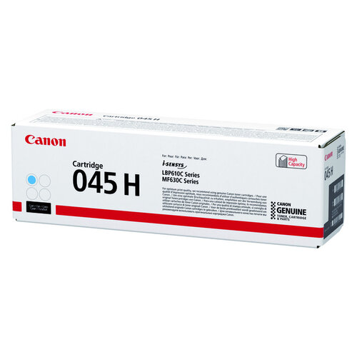 Canon Cartouche toner Canon 045H bleu HC