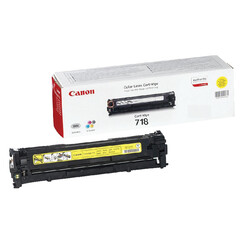 Cartouche toner Canon 718 jaune