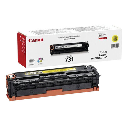 Canon Tonercartridge Canon 731 geel