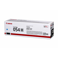 Cartouche toner Canon 054H bleu