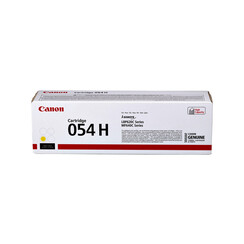 Cartouche toner Canon 054H jaune