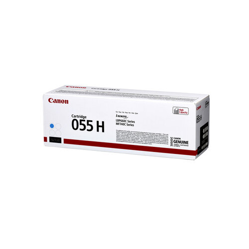 Canon Tonercartridge Canon 055H blauw