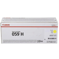 Cartouche toner Canon 059H jaune