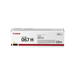 Cartouche toner Canon 067H jaune