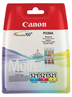 Canon Inktcartridge Canon CLI-521 3 kleuren