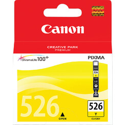 Cartouche d’encre Canon CLI-526 jaune