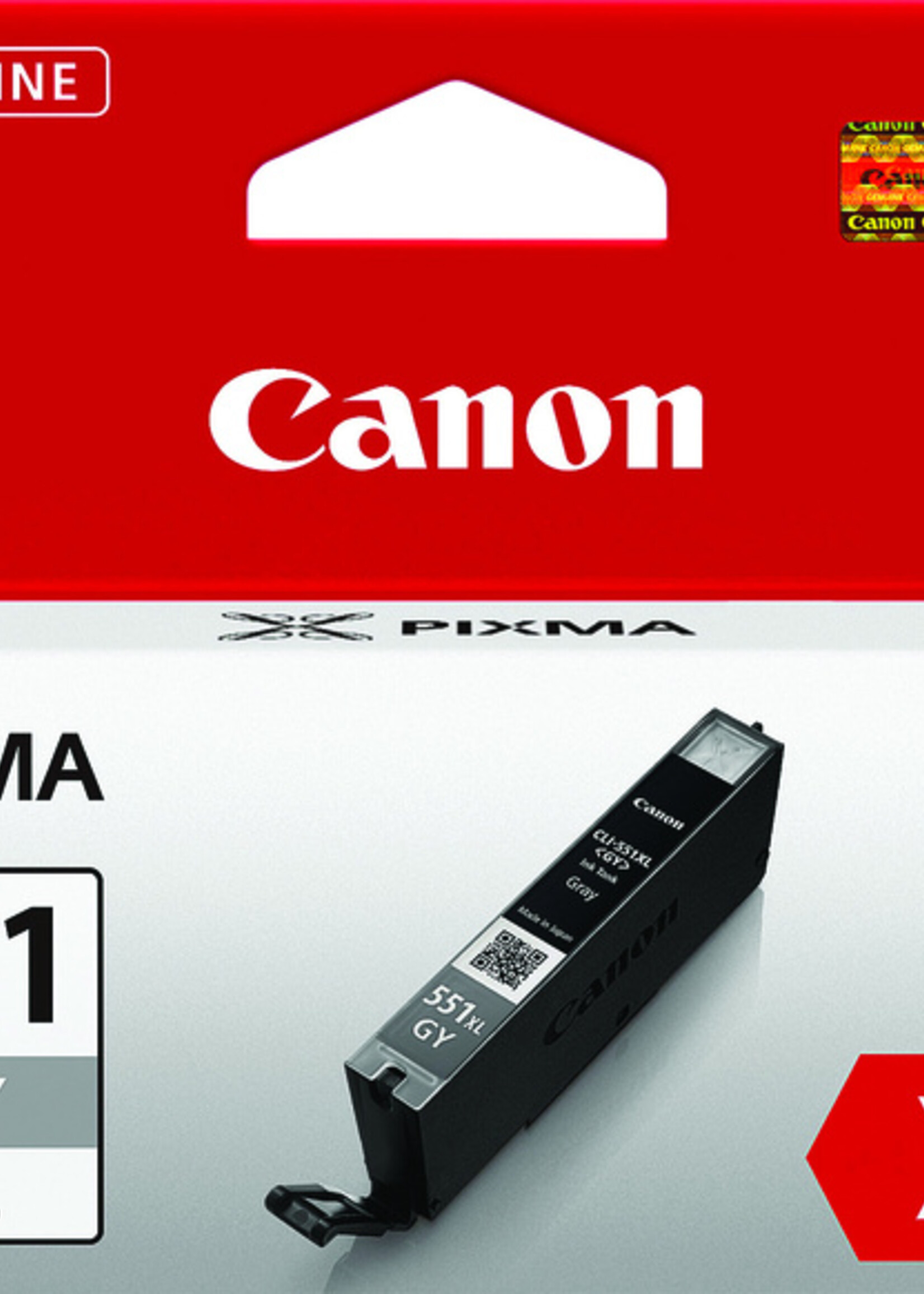 Canon Cartouche d’encre Canon CLI-551XL gris HC