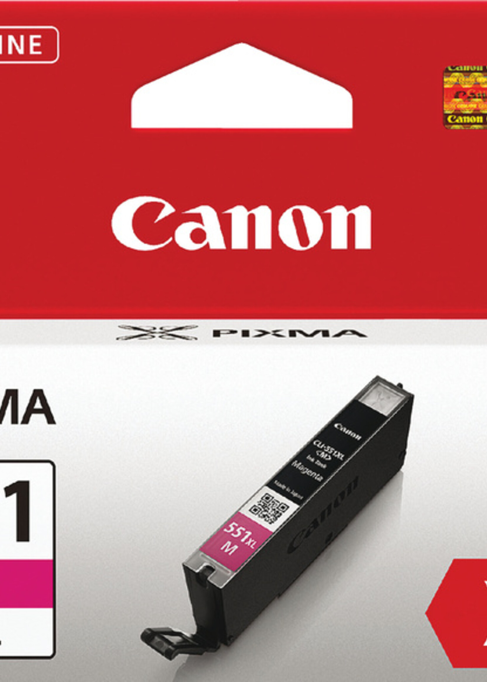 Canon Cartouche d’encre Canon CLI-551XL rouge HC