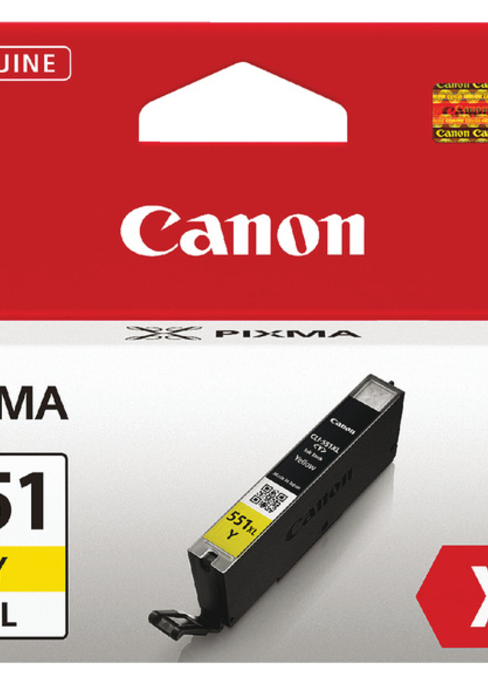 Canon Cartouche d’encre Canon CLI-551XL jaune HC