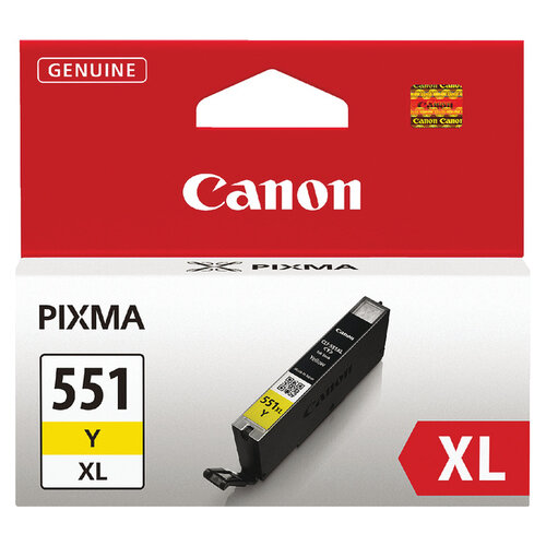 Canon Cartouche d’encre Canon CLI-551XL jaune HC