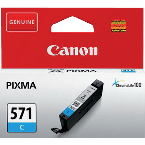 Canon Inktcartridge Canon CLI-571 blauw