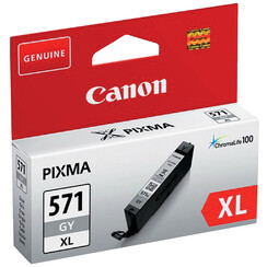 Inktcartridge Canon CLI-571XL HC grijs