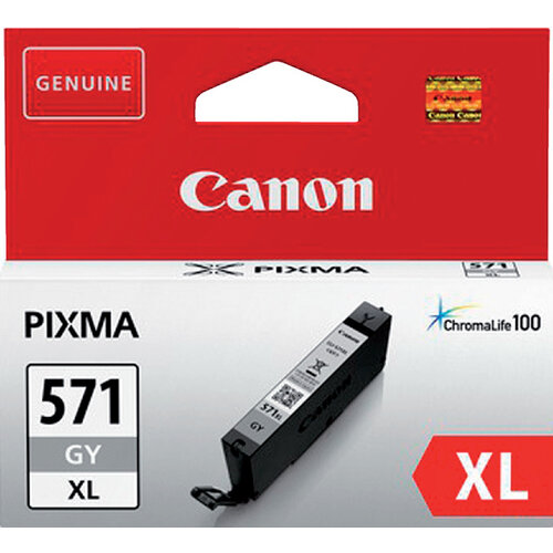 Canon Inktcartridge Canon CLI-571XL HC grijs