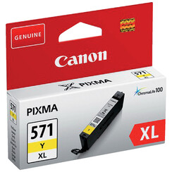 Inktcartridge Canon CLI-571XL HC geel