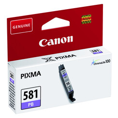 Inktcartridge Canon CLI-581 foto blauw