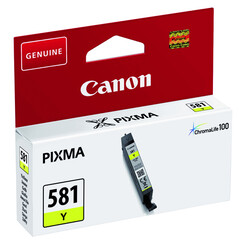 Inktcartridge Canon CLI-581 geel