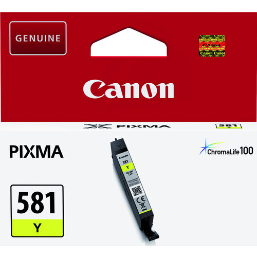 Canon Cartouche d’encre Canon CLI-581 jaune