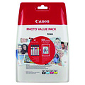 Canon Inktcartridge Canon CLI-581 4 kleuren + 50vel fotopap 10x15cm