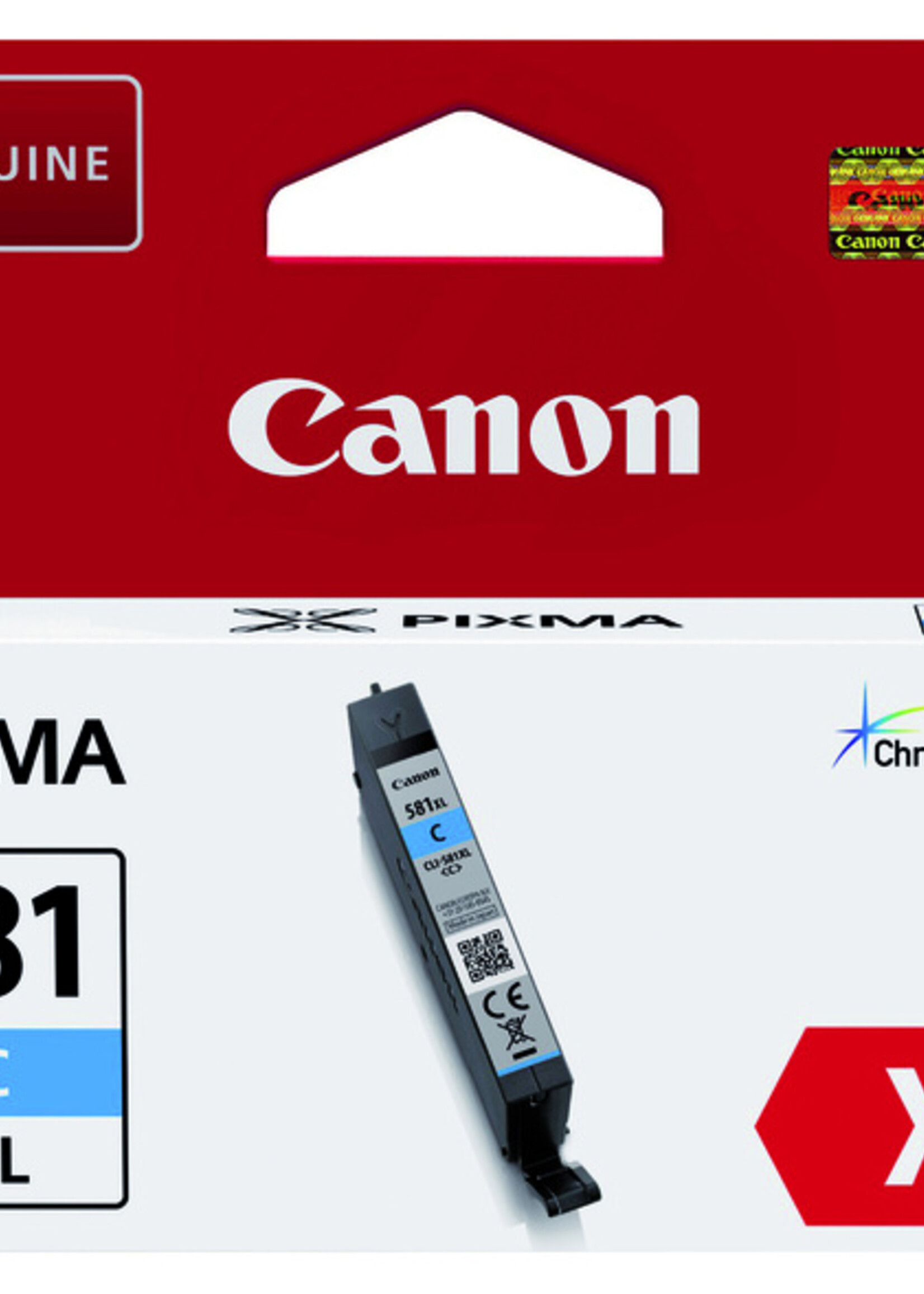 Canon Cartouche d’encre Canon CLI-581XL bleu HC