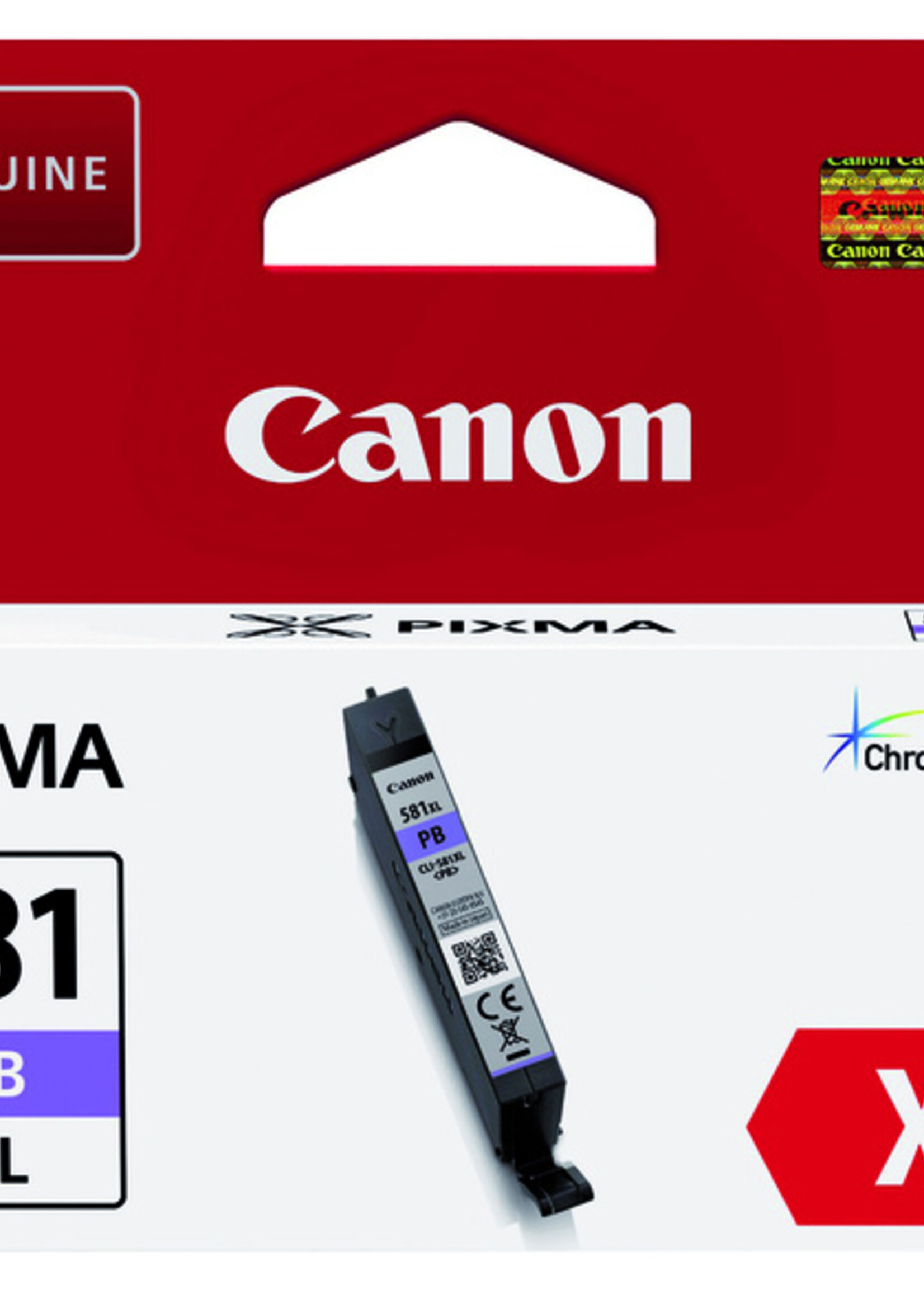 Canon Cartouche d’encre Canon CLI-581XL photo bleu HC