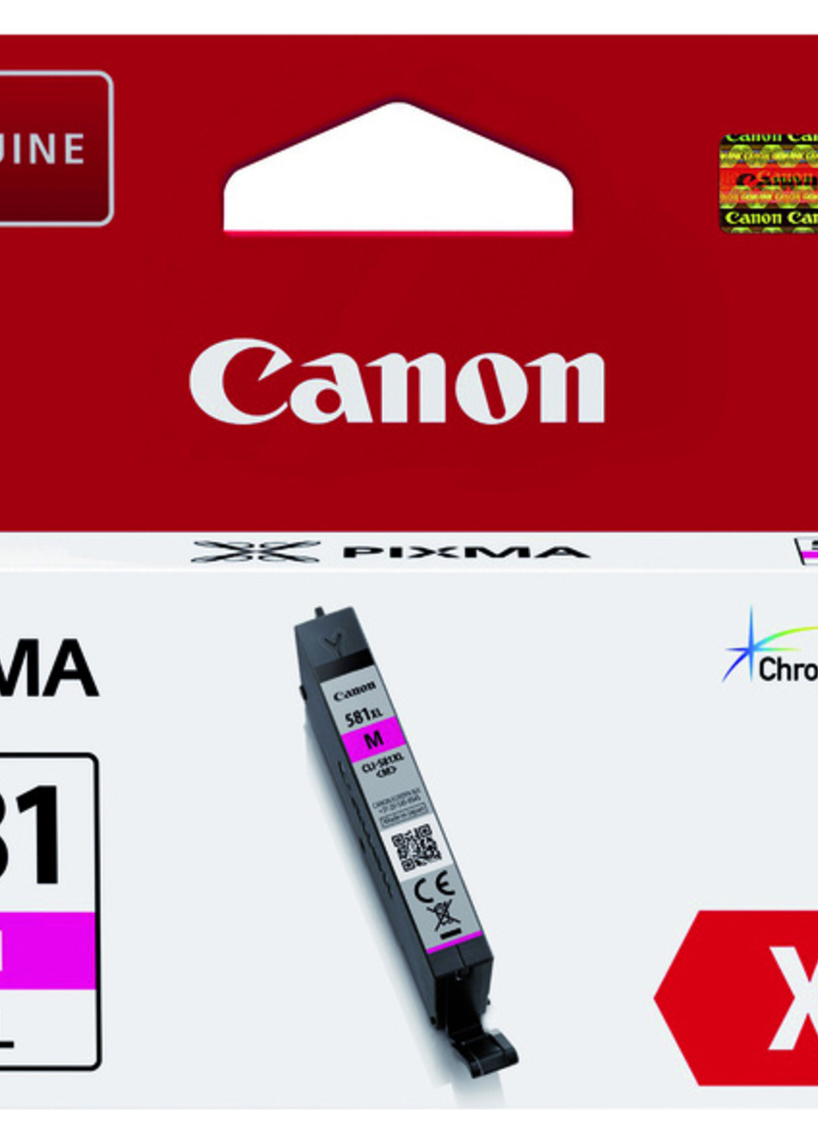 Canon Cartouche d’encre Canon CLI-581XL rouge HC