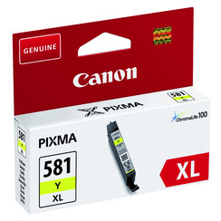 Inkcartridge Canon CLI-581XL geel HC