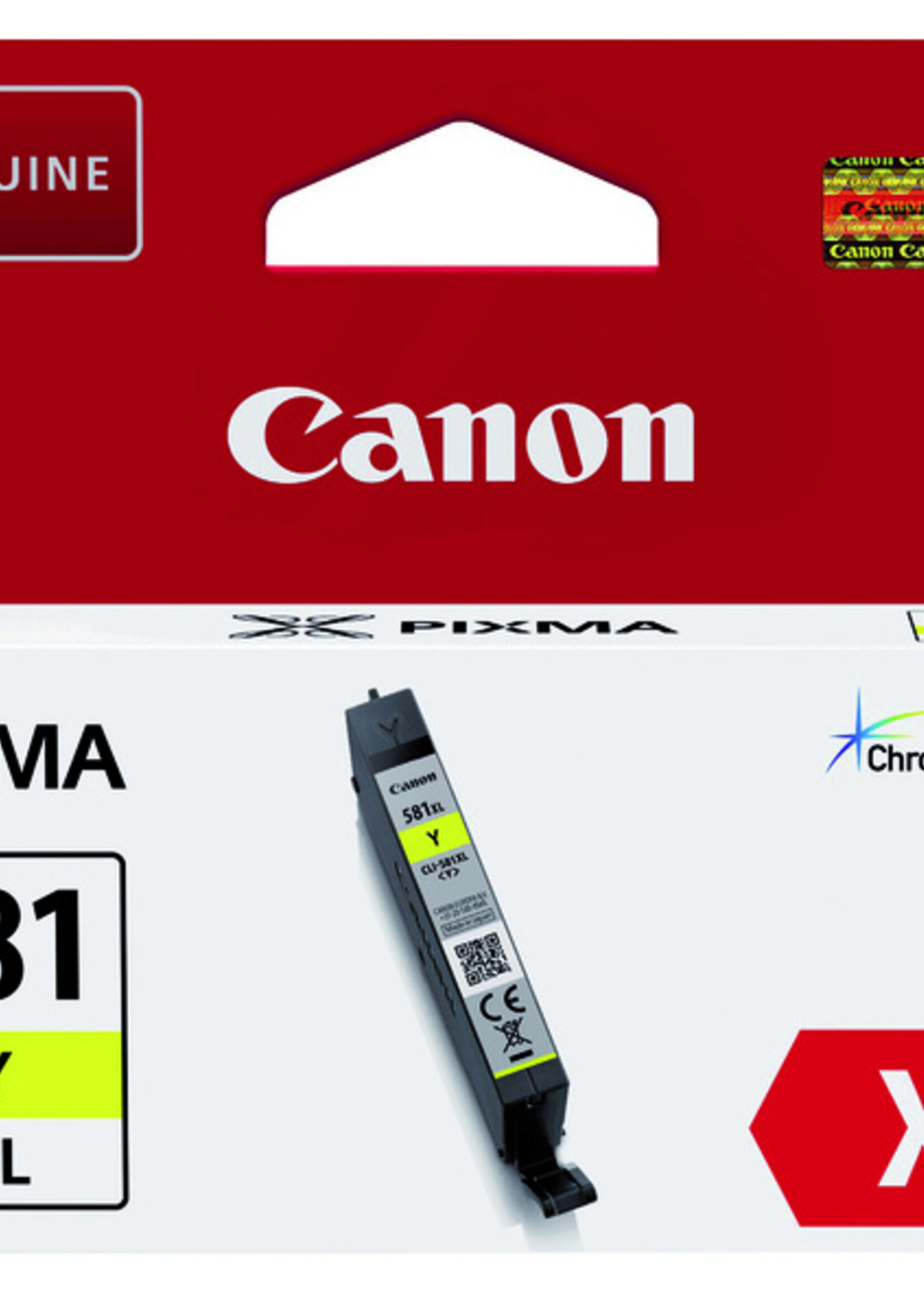 Canon Cartouche d’encre Canon CLI-581XL jaune HC