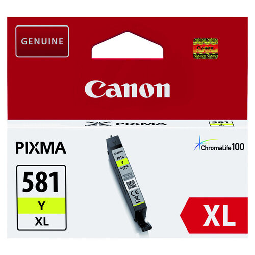 Canon Cartouche d’encre Canon CLI-581XL jaune HC
