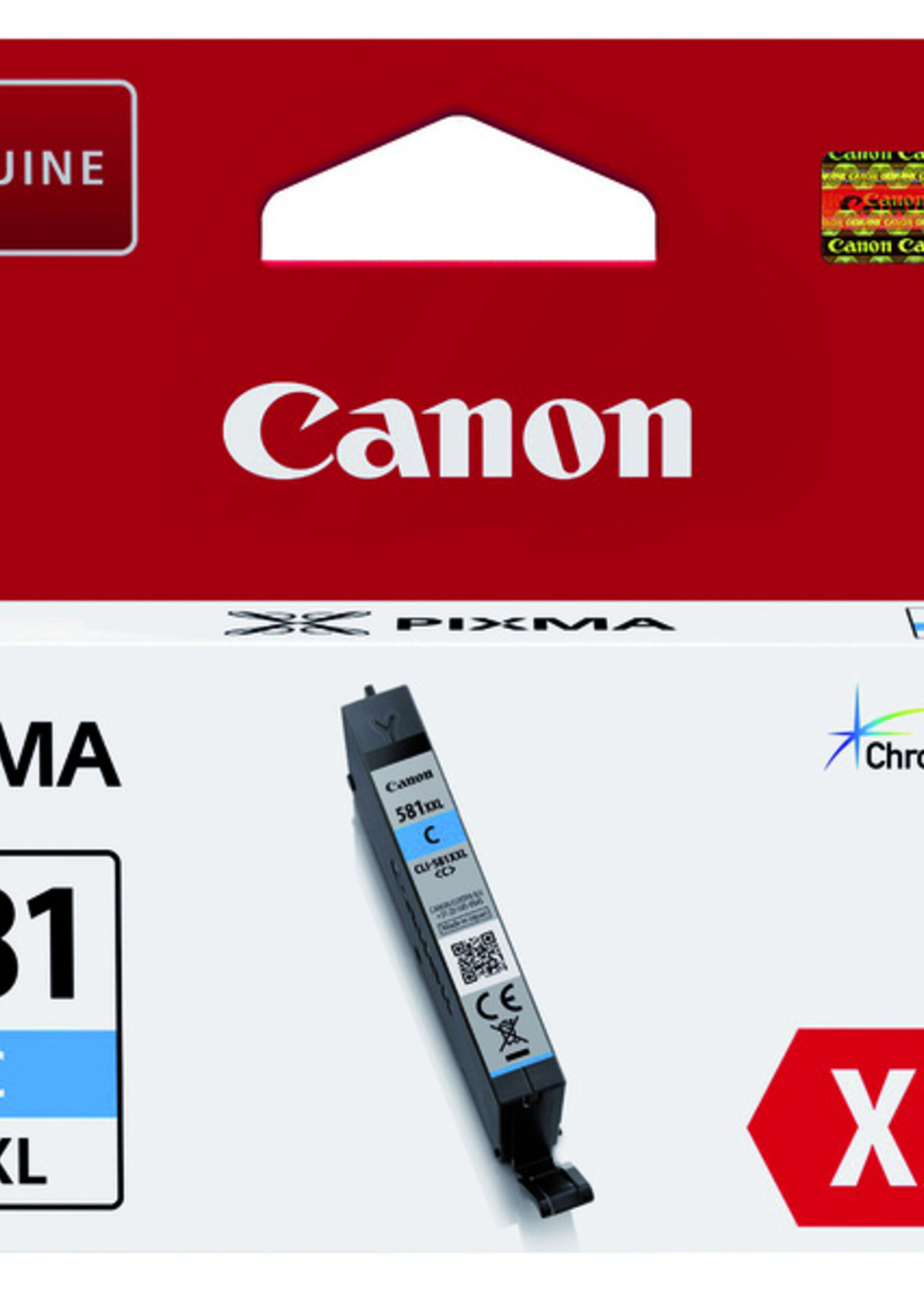 Canon Inktcartridge Canon CLI-581XXL blauw EHC