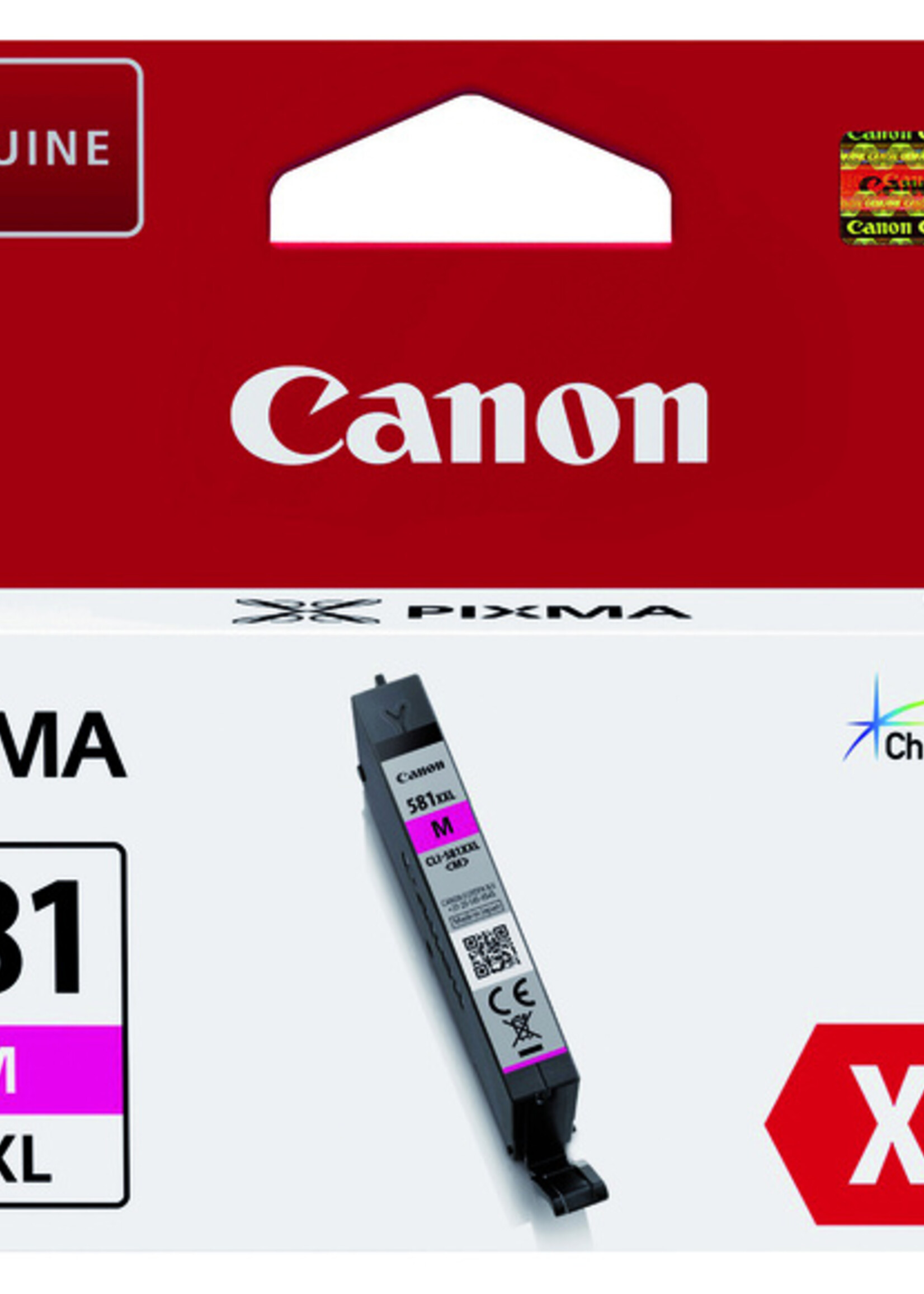 Canon Cartouche d’encre Canon CLI_581XXL rouge EHC