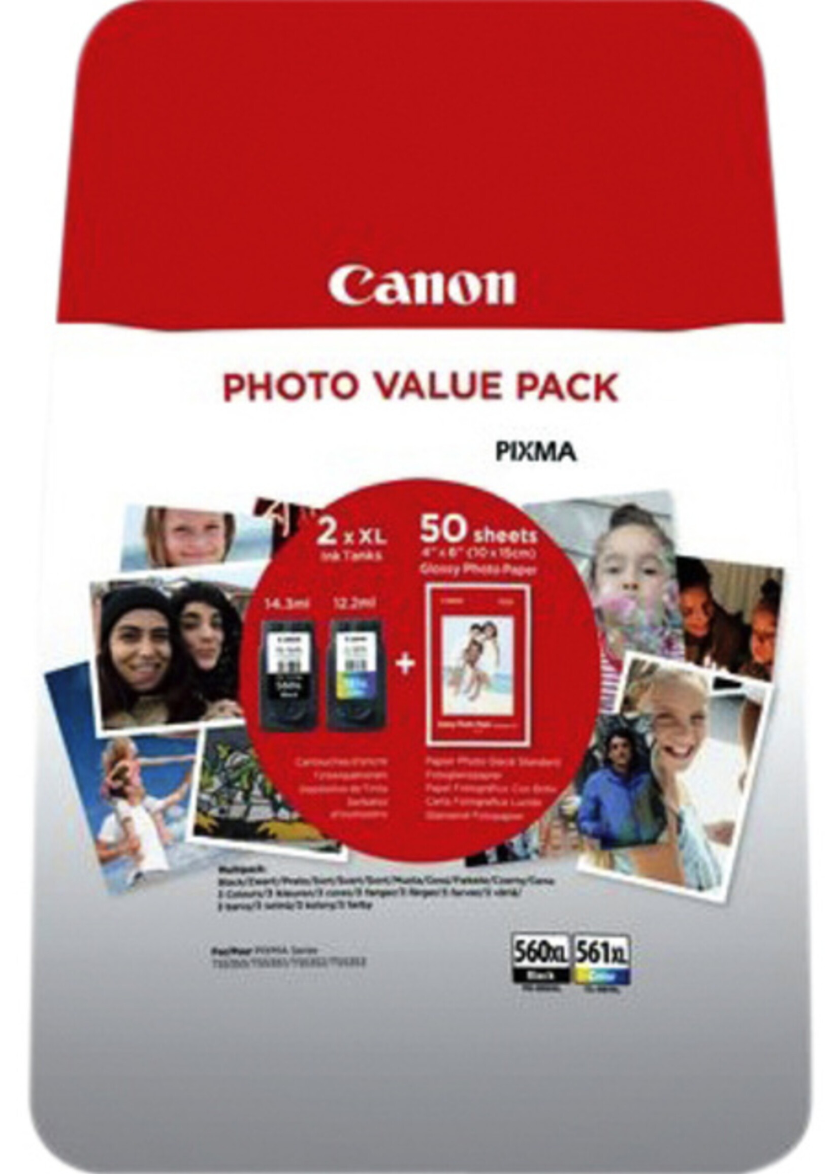 Canon Cartouche d'encre Canon PG-560XL CL-56XL Photo Value