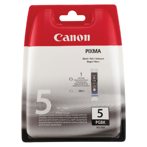 Canon Cartouche d’encre Canon PGI-5 noir