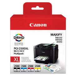 Cartouche d’encre Canon PGI-2500XL noir+couleur HC