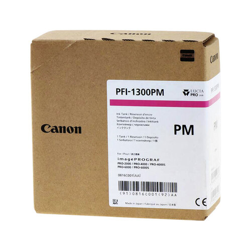 Canon Inktcartridge Canon PFI-1300 foto rood