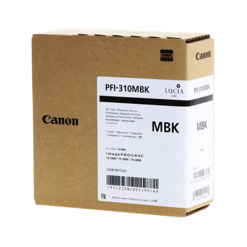 Canon Inktcartridge Canon PFI-310 mat zwart