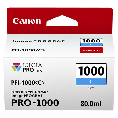Canon Cartouche d'encre Canon PFI-1000 bleu