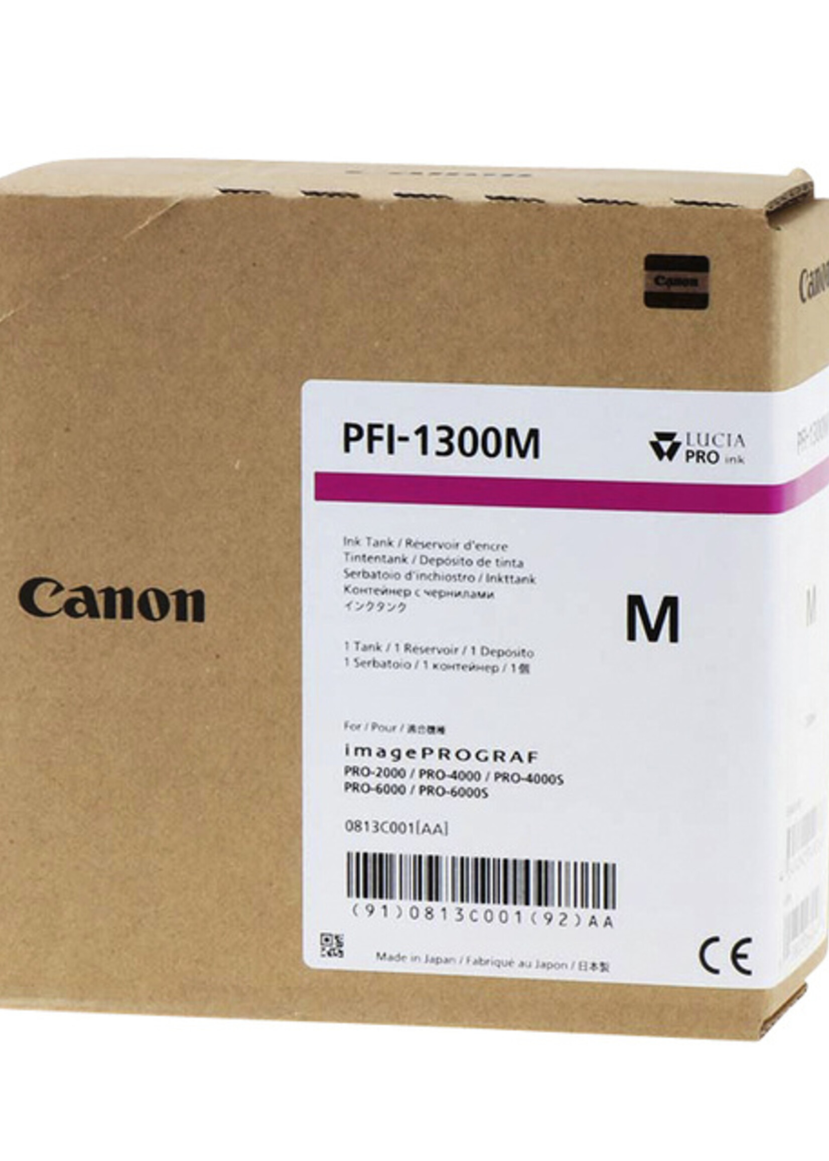 Canon Cartouche d'encre Canon PFI-1300 rouge