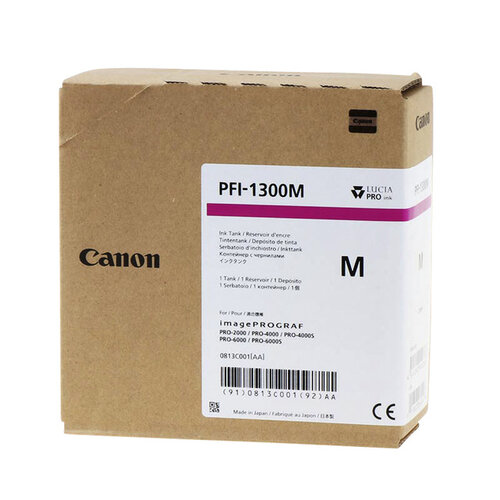 Canon Inktcartridge Canon PFI-1300 rood