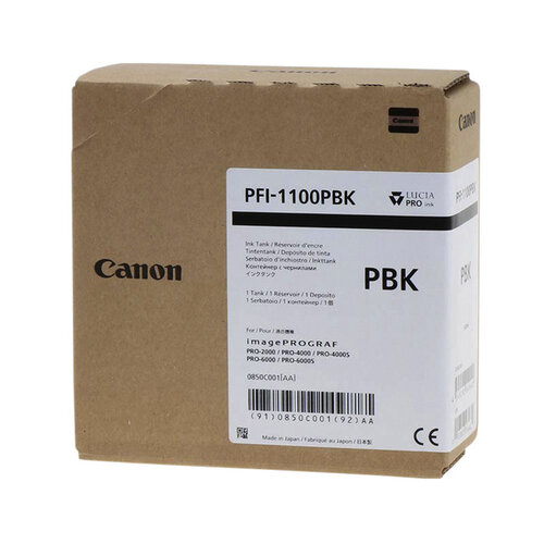 Canon Cartouche d'encre Canon PFI-1100 photo noir