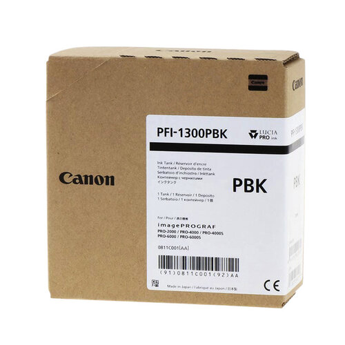 Canon Cartouche d'encre Canon PFI-1300 photo noir