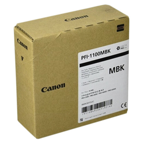 Canon Inktcartridge Canon PFI-1100 mat zwart