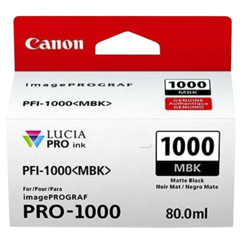 Canon Cartouche d'encre Canon PFI-1000 noir mat