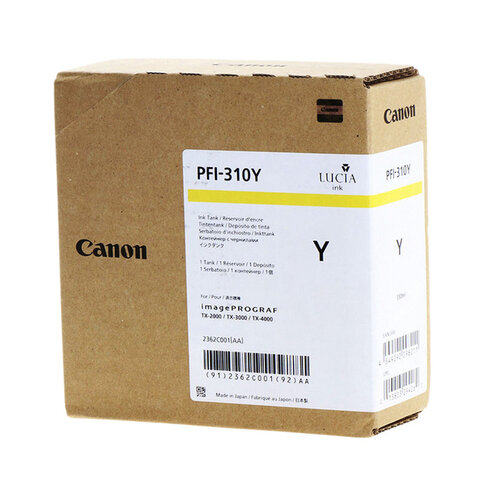 Canon Inktcartridge Canon PFI-310 geel