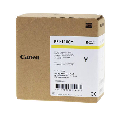 Canon Inktcartridge Canon PFI-1100 geel