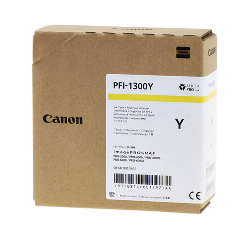 Canon Cartouche d'encre Canon PFI-1300 jaune