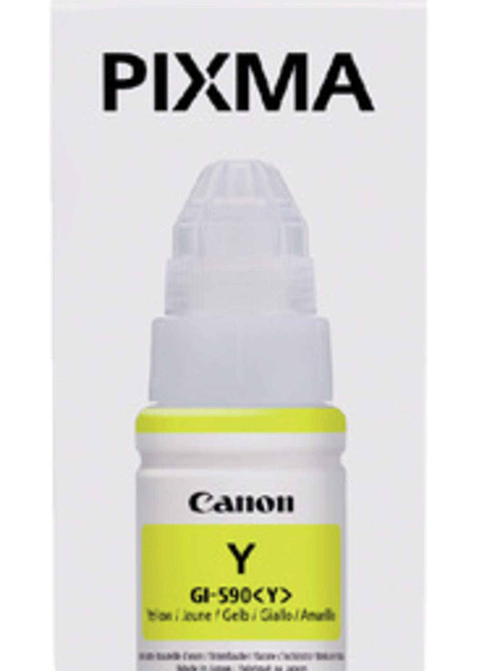 Canon Recharge encre Canon GI-590 jaune