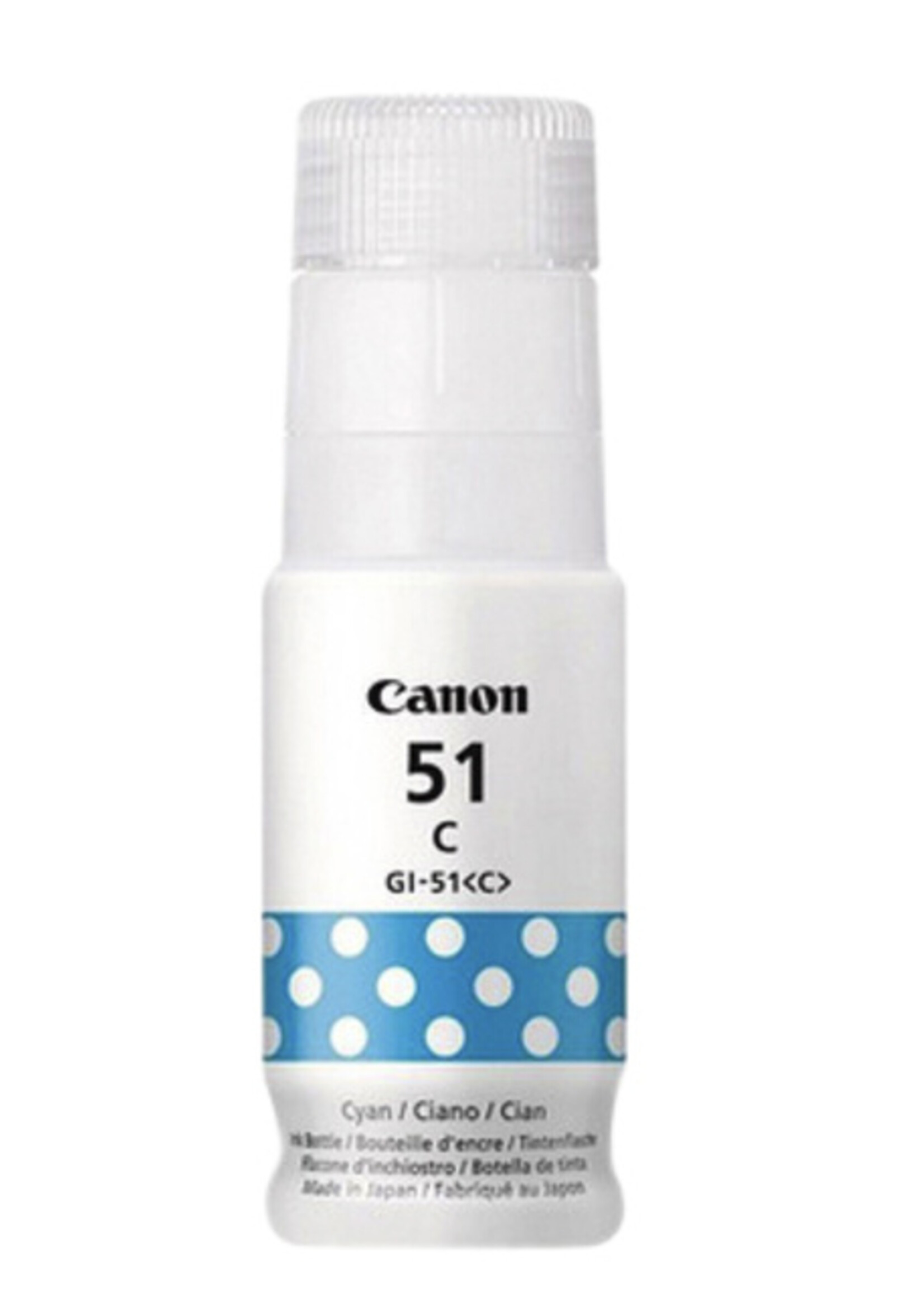Canon Navulinkt Canon GI-51 70ml blauw