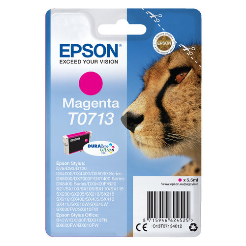 Epson Cartouche d’encre Epson T07134 rouge