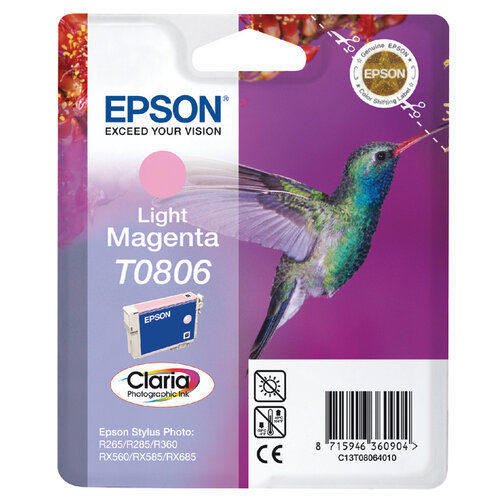 Epson Inktcartridge Epson T0806 lichtrood