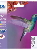 Epson Inktcartridge Epson T0807 zwart + 5 kleuren